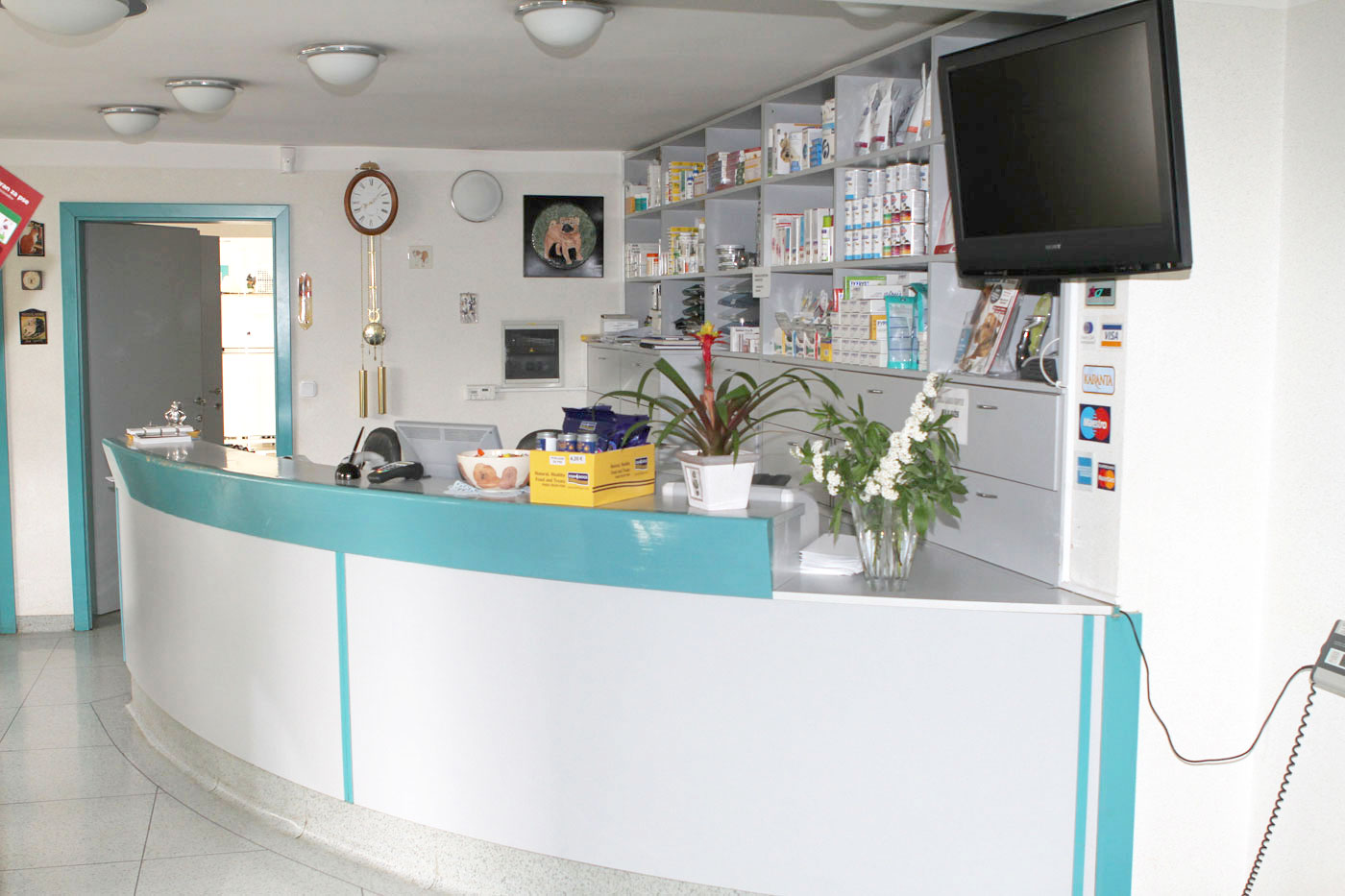 Čakalnica in recepcija